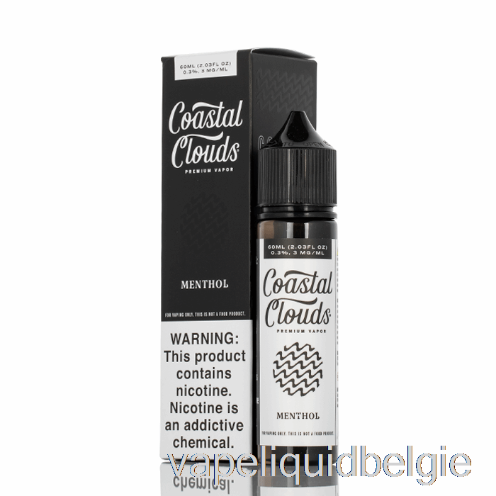 Vape Vloeibare Menthol - Kustwolken Co. - 60 Ml 0 Mg